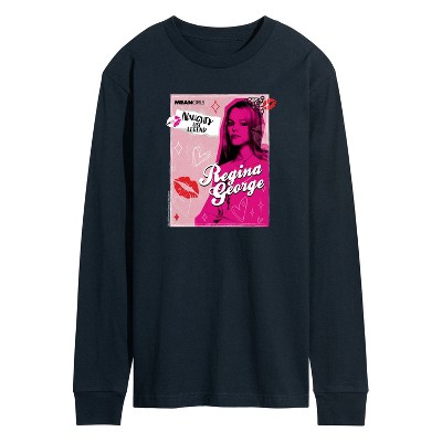 Men's - Mean Girls - Regina George Naughty List Legend Long Sleeve Graphic T-Shirt