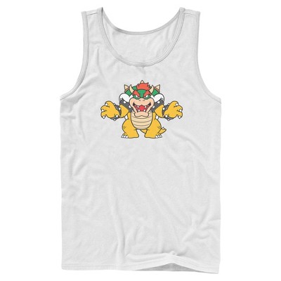 Mens Nintendo Just Bowser Tank Top