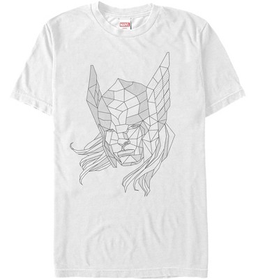 Men's Marvel Thor Geometric Pattern T-Shirt