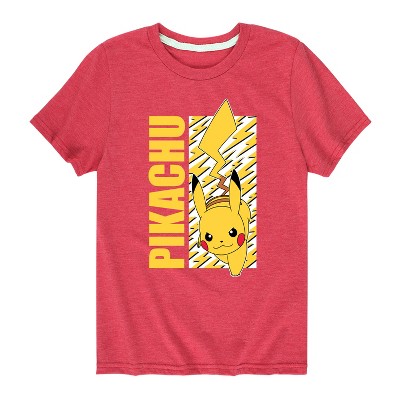 Boys' - Pokémon - Pikachu Logo Short Sleeve Graphic T-Shirt