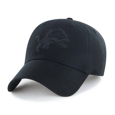 NFL Detroit Lions Black Tonal Clean Up Hat