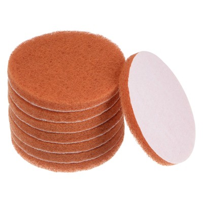 Unique Bargains Drill Power Brush Tile Scrubber Household Cleaning Scouring Pads 8 Pcs