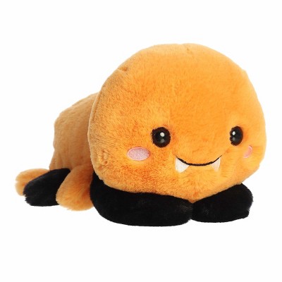 Aurora Small Simone Spider Too Cute Spooky Stuffed Animal Orange 9"