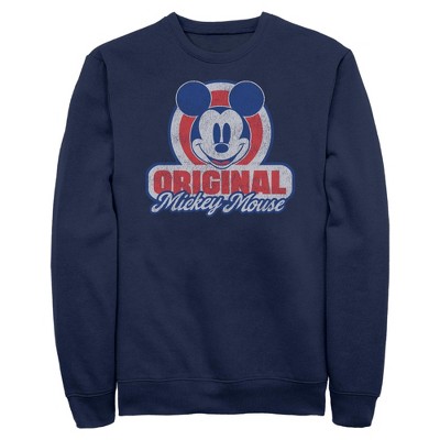 Mens Mickey & Friends Original Retro Logo Sweatshirt