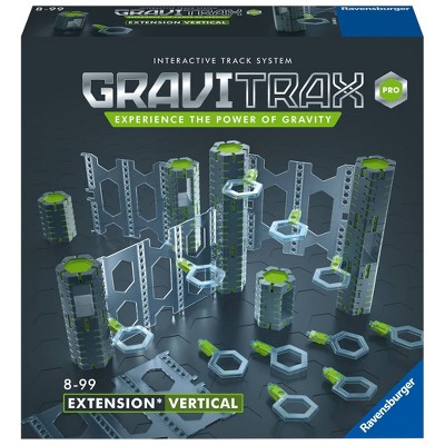 Ravensburger GraviTrax PRO: Vertical Expansion, Creative Thinking Ball Run, 32 Pieces Building Set