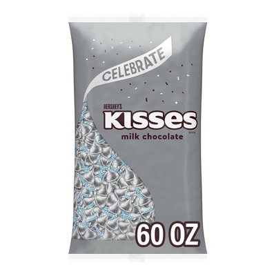 HERSHEY'S KISSES Milk Chocolates - 60oz