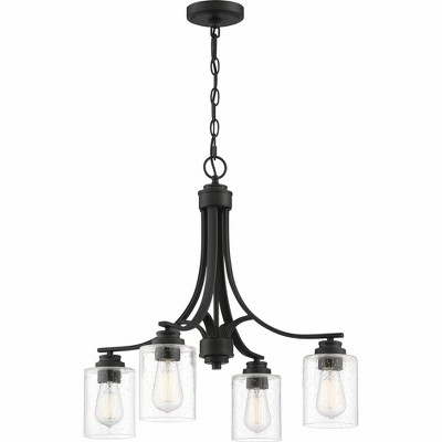Craftmade Lighting Bolden 4 - Light Chandelier in  Flat Black