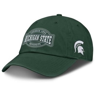 NCAA Michigan State Spartans Unstructured Baseball Hat: Cotton, Pull-On Closure, Tagless