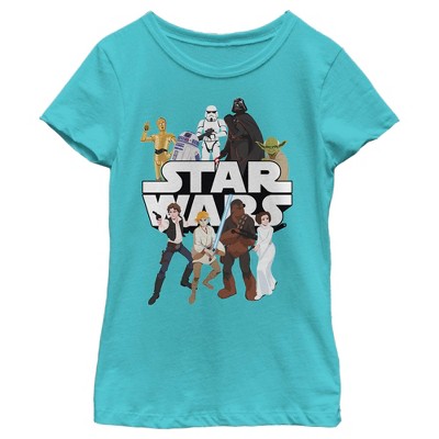 Girl's Star Wars: Galaxy of Adventures Favorites T-Shirt