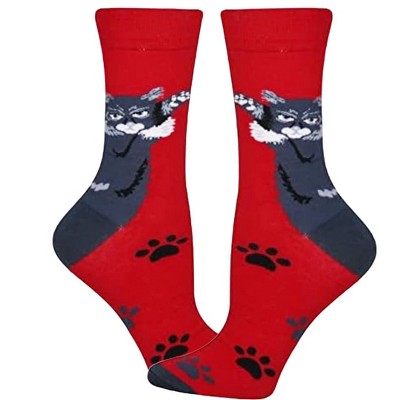 Cool Clingy Cat Socks (Men's Sizes, Adult Large) from the Sock Panda