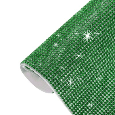 Unique Bargains Self-Adhesive Bling Crystal Diamond Gems Sticker for DIY Car Clothing