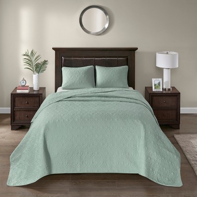 Gulches Twin/Twin XL Reversible Quilt Set Seafoam