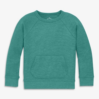 Primary Kids Heathered Waffle Pocket Tee