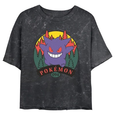 Junior's Pokemon Gengar 094 Crop T-Shirt
