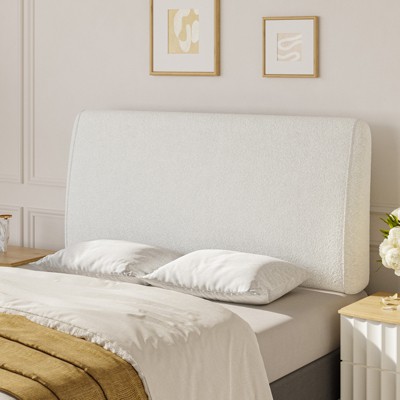 Pinmoco Adjustable Headboard, Ergonomic Upholstered Foam Headboard