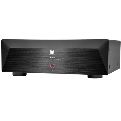 Monolith M3100X 3x90 Watts Per Channel Multi-Channel Home Theater Power Amplifier with RCA & XLR Inputs