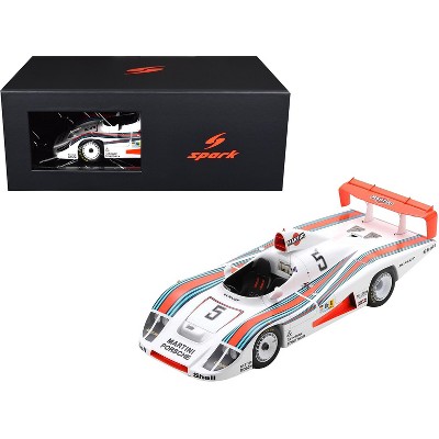 Porsche 936/78 #5 "Martini Racing Porsche System" "24 Hours of Le Mans" (1978) with Acrylic Display Case 1/18 Model Car by Spark
