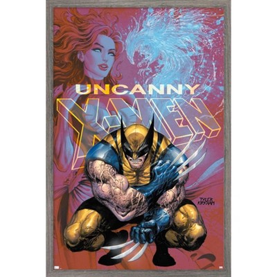 Trends International Marvel Comics - Wolverine Jean Grey - Uncanny X-Men #19 Framed Wall Poster Prints