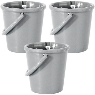Set of 3 Hardcore Buckets for WWE & AEW Wrestling Action Figures