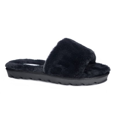 Women's Wo's Rally Faux Fur Slide - CHINESE LAUNDRY
