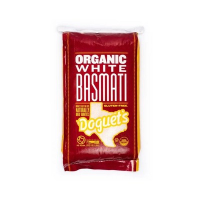 Doguet's Organic White Basmati Rice - 25 lb