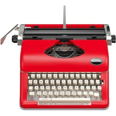 Maplefield Antique Typewriter - Cute Table Decor for Home or Office, Easy Setup, Fits Standard 8 x 11 Inch Paper Sheets