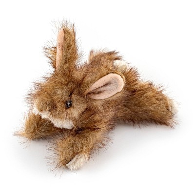 Ruffin' It Woodlands Plush Rabbit Dog Toy - Brown