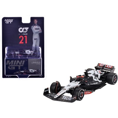AlphaTauri AT04 #21 Nyck de Vries Formula One F1 "Australian GP" (2023) Limited Edition 1/64 Diecast Model Car by Mini GT