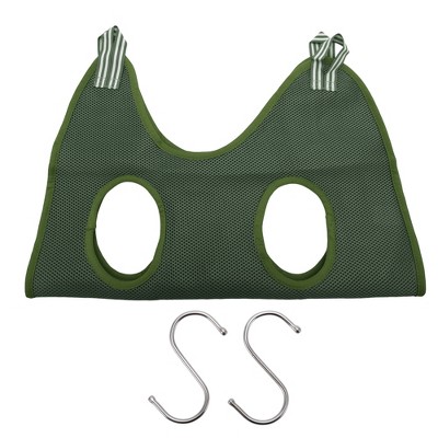 Unique Bargains Pet Grooming Hammock with Hooks 1 Set