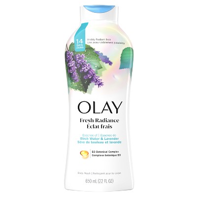 Olay Fresh Outlast Body Wash with Notes Of Birch Water & Lavender - 22 fl oz