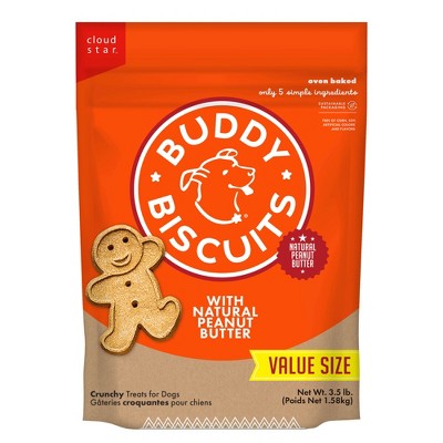 Buddy Biscuits Oven Baked Crunchy Peanut Butter Dog Treats