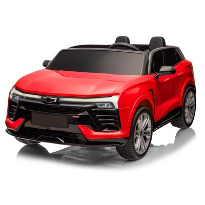 24V 2-Seater Ride On Car with Remote Control, SUV Licensed Chevrolet Blazer Battery Powered Cars for Kids, MP3 Player, LED Headlights, Bluetooth