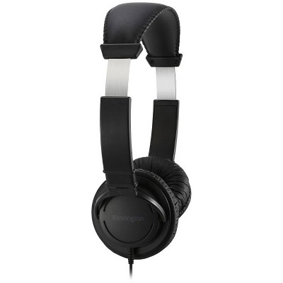 Kensington USB-C Hi-Fi Headphones - Stereo - USB Type C - Wired - Over-the-head - Binaural - Ear-cup - 6 ft Cable - Black