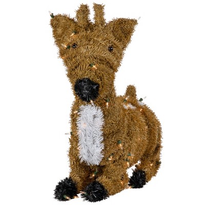 Northlight Pre-Lit Fawn Reindeer with Spots Outdoor Christmas Decoration - Brown
