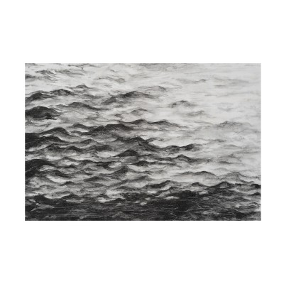 Trademark Fine Art - Michael Willett  Surface Water I Canvas Art