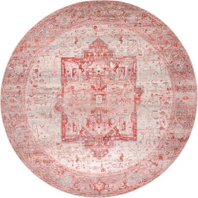 Nuloom Harriet Vintage Medallion Fringe Area Rug