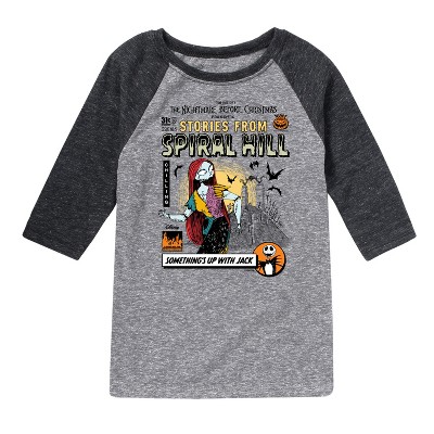 Boys' - Disney - The Nightmare Before Christmas Raglan Graphic T-Shirt