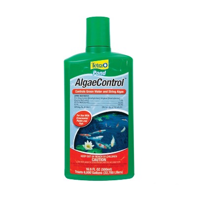 Tetra Pond Algae Control Controls Green Water and String Aquarium Water Conditioner - 16.9 fl oz