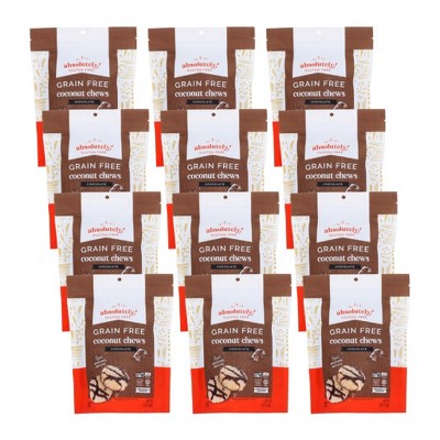 Absolutely Gluten Free Grain Free Chocolate Coconut Chews - Case of 12/5 oz