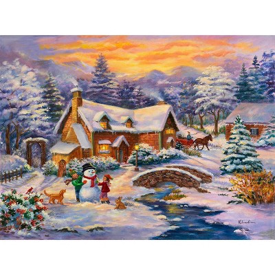 Sunsout Winter Wonderland 550 pc Christmas Jigsaw Puzzle 37932
