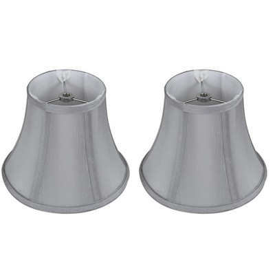 Urbanest Faux Silk Softback Bell Lamp Shade, 5" Top x 9" Bottom x 7" Slant