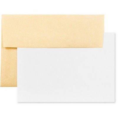 JAM PAPER Blank Greeting Cards Set