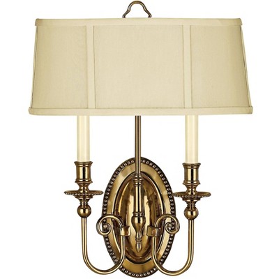 Hinkley Cambridge 18" High Burnished Brass 2-Light Wall Sconce