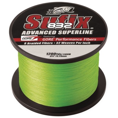 Sufix 832 Advanced Superline Braid Fishing Line, 1200 Yd Spool, Pick Color/Class