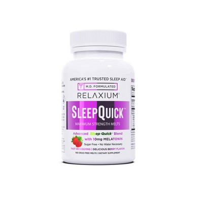 RELAXIUM SleepQuick Melt Tablets - 100ct