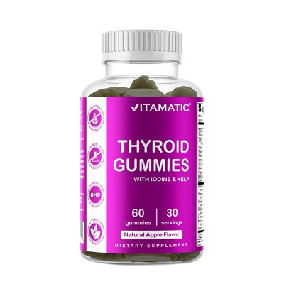 Thyroid Support with Kelp & Iodine - 60 Gummies