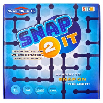 Snap Circuits It Board Game Science Kits: Educational STEM Toy for Creativity & Engineering, Grades 1-4