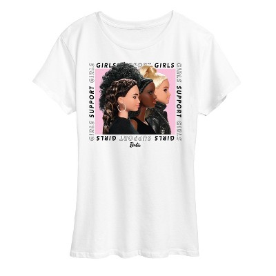 Women's - Barbie - Girls Support Girls Short Sleeve Graphic T-Shirt