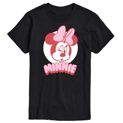 Men's - Disney - Minnie Mouse Wink Face Short Sleeve Graphic T-Shirt