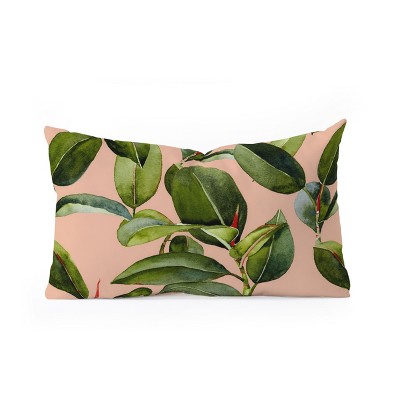 Marta Barragan Camarasa Botanical Collection 01 Oblong Throw Pillow - Society6